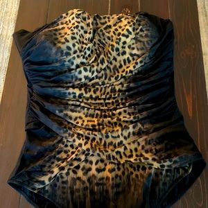 Plus size Leopard print Gottex Swimsuit size 22W